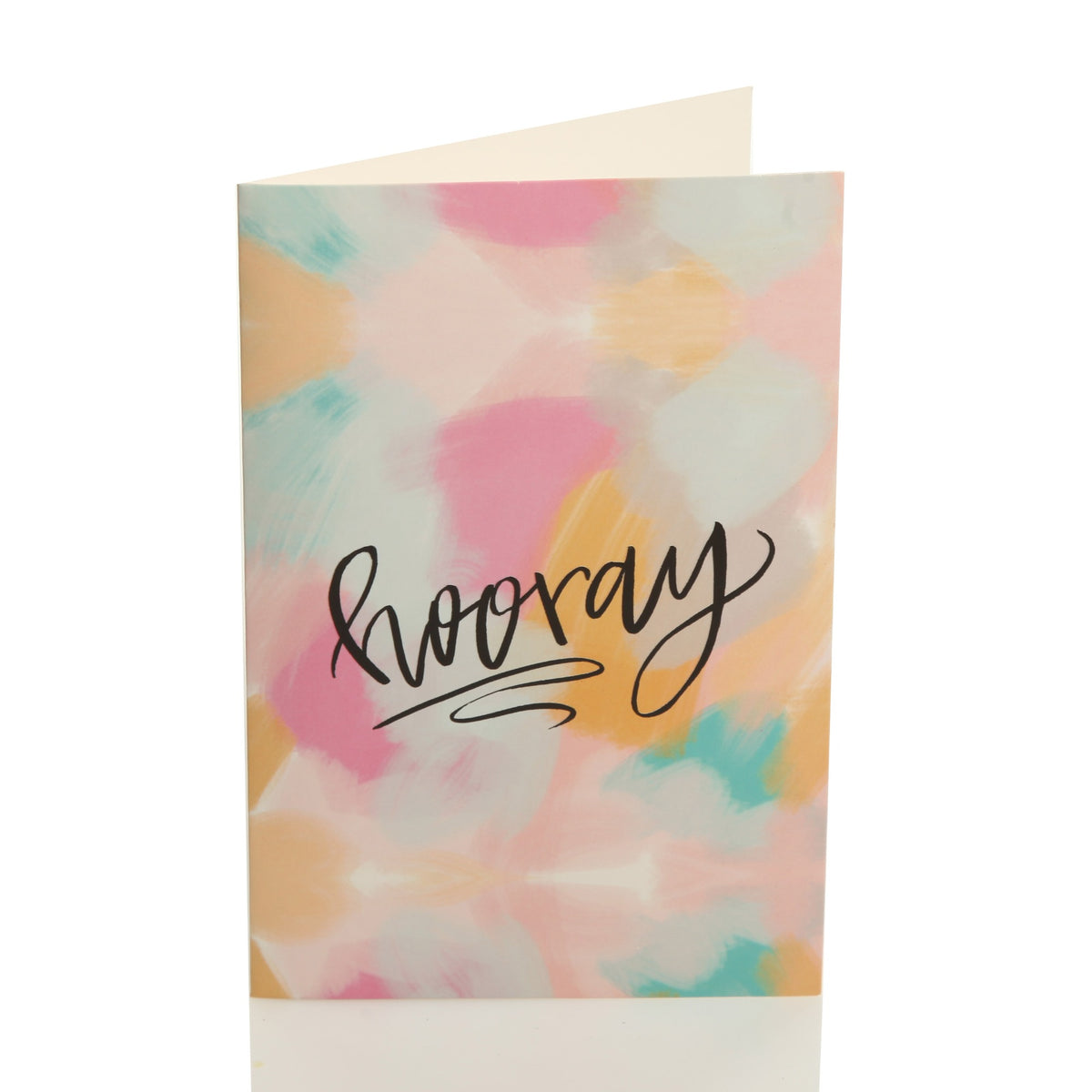 Hooray Card and Wrap Watercolour Craft