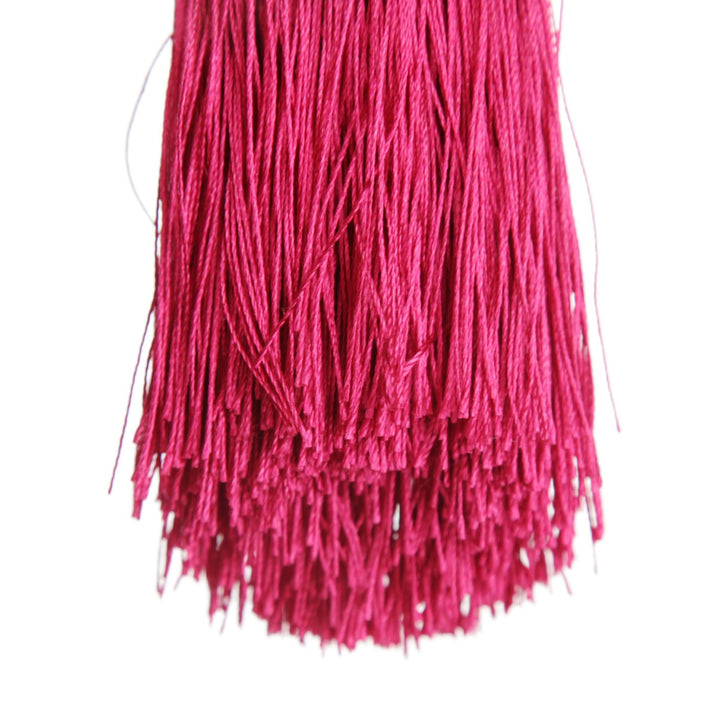 Hot Pink Tassel Detail