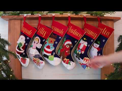 Personalised Santa Christmas Stocking