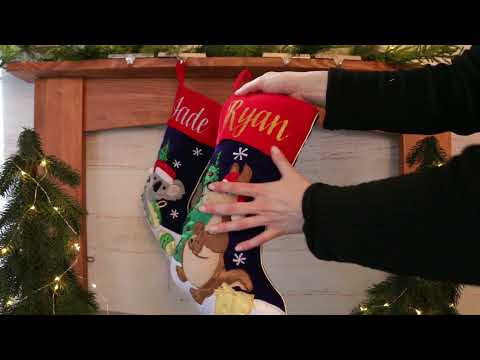Personalised Kangaroo Christmas Stocking