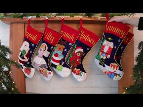 Personalised Nutcracker Christmas Stocking