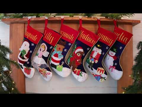 Personalised Ballerina Christmas Stocking