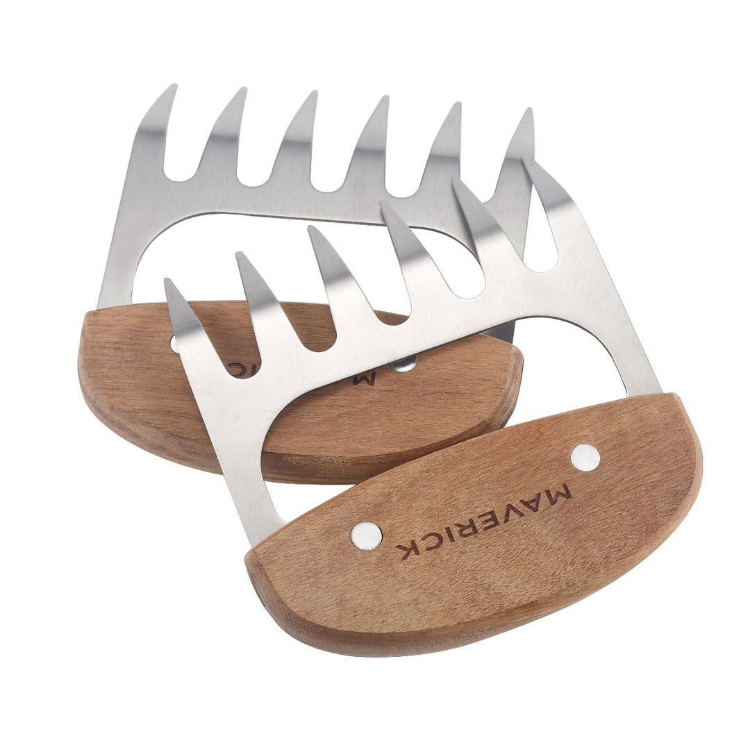 Meat Shredding Claws Natural &amp; Stainless Steel