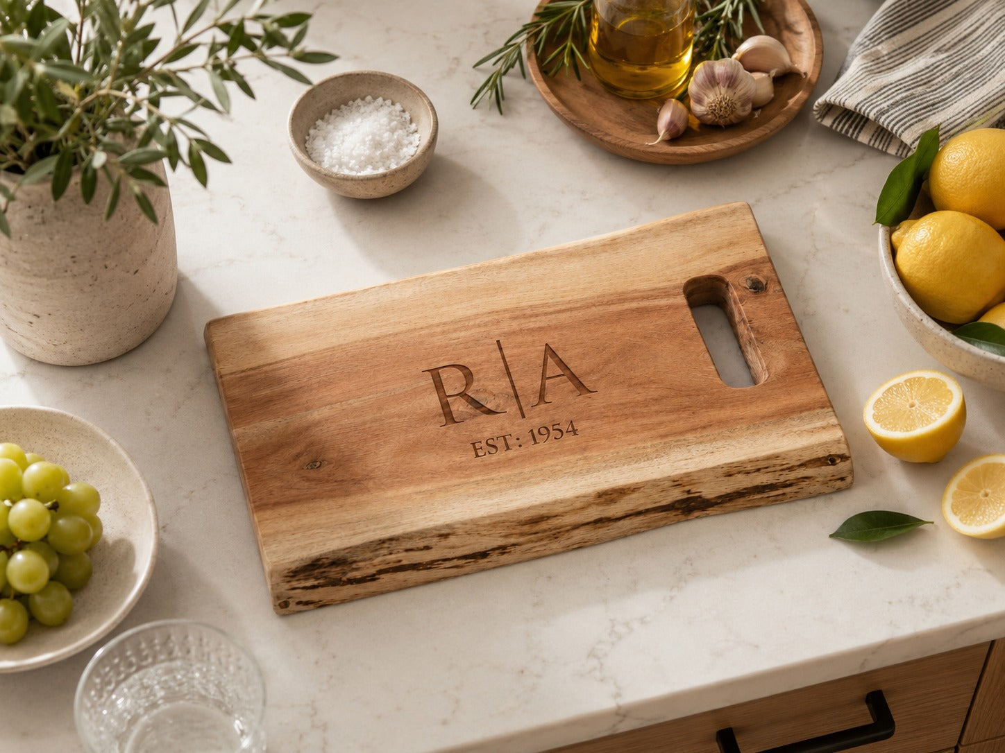 Maxwell & Williams Menara Rectangular Timber Serving Board 45x30cm