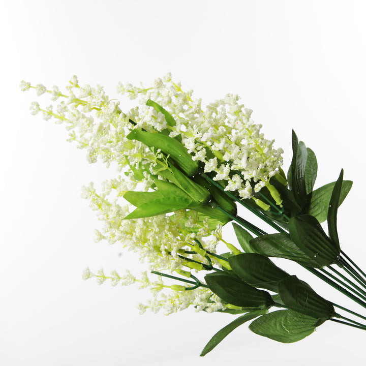 White Star Bush Flower Spray