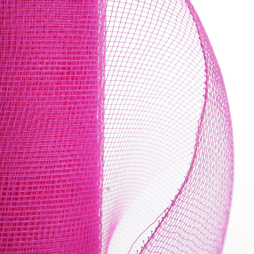 Wide Bright Pink Decomesh Roll 