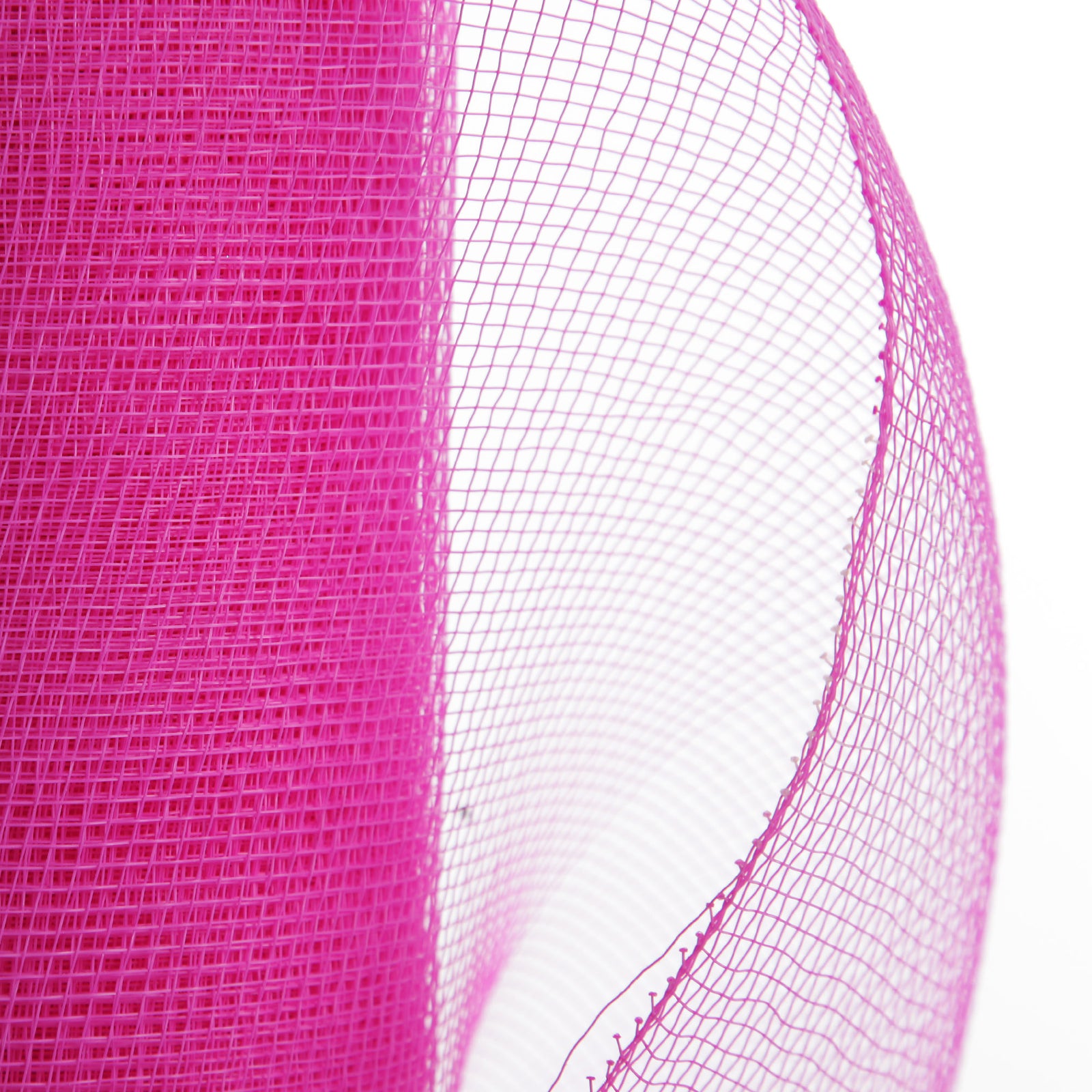 Wide Bright Pink Decomesh Roll 