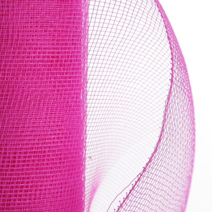Wide Bright Pink Decomesh Roll 