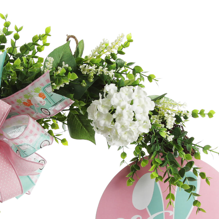 Pastel Happy Easter Wreath