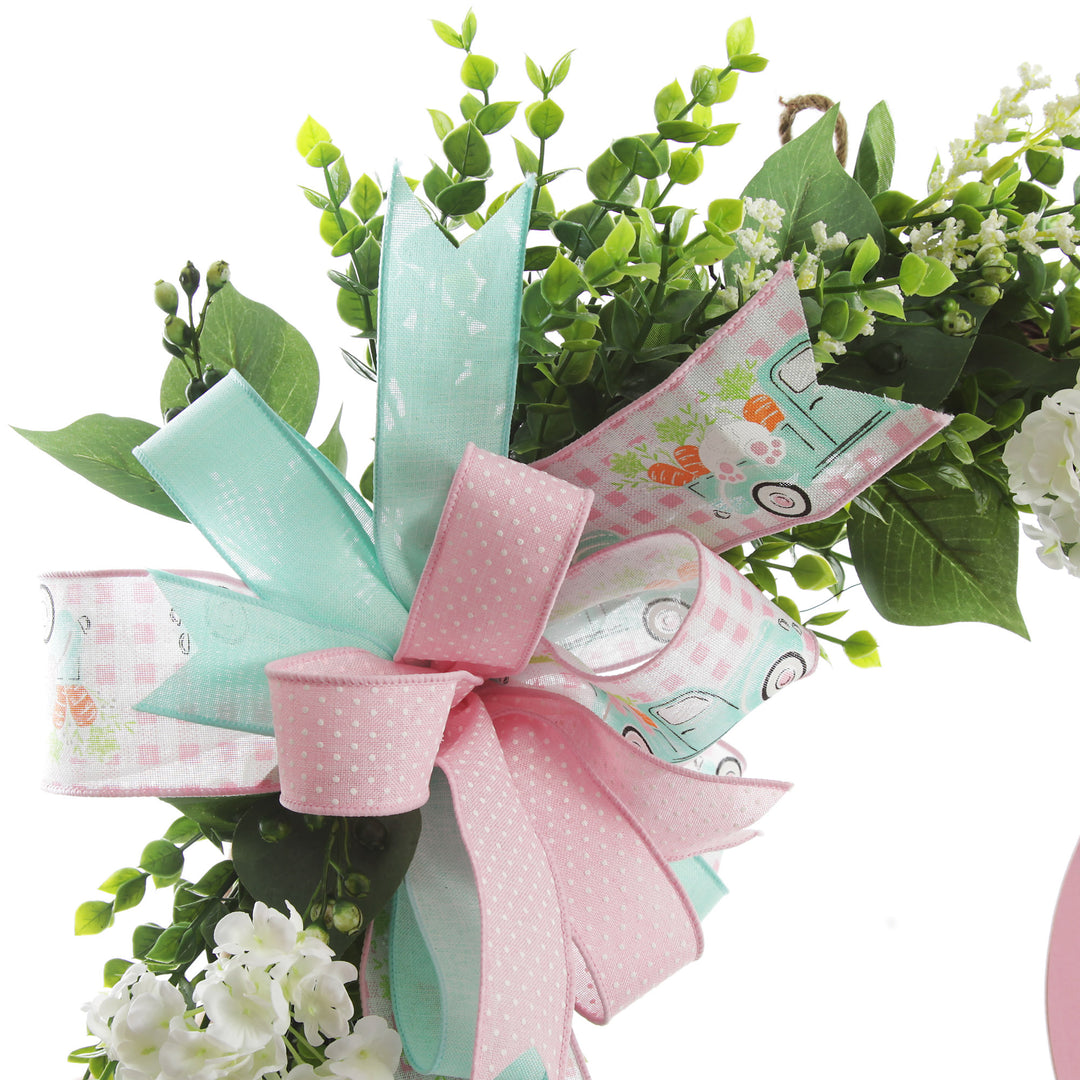Pastel Happy Easter Wreath