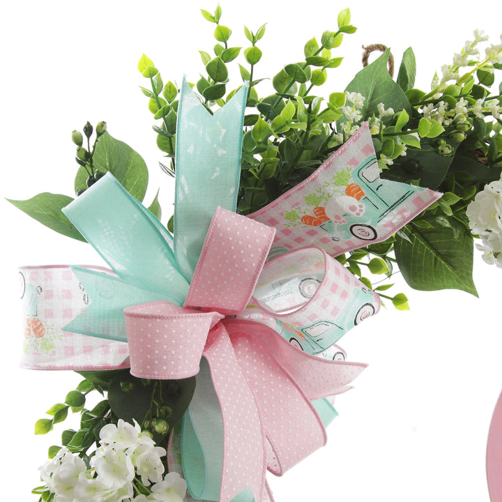 Pastel Happy Easter Wreath
