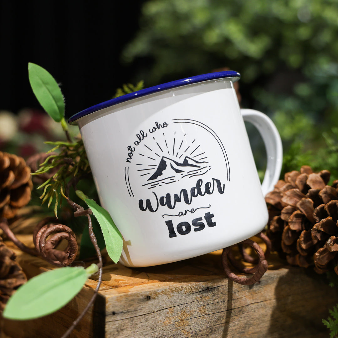 Extra Large Etched Wander Mug