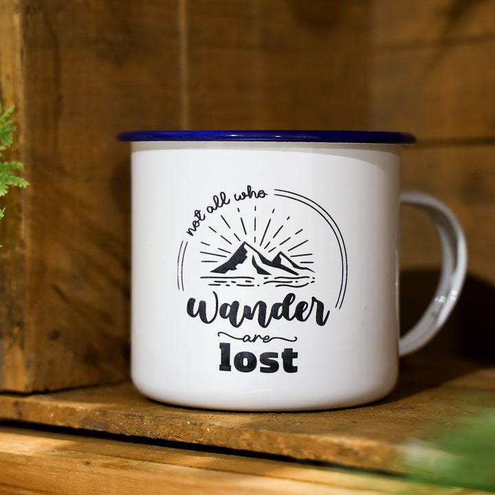 Extra Large Etched Wander Mug