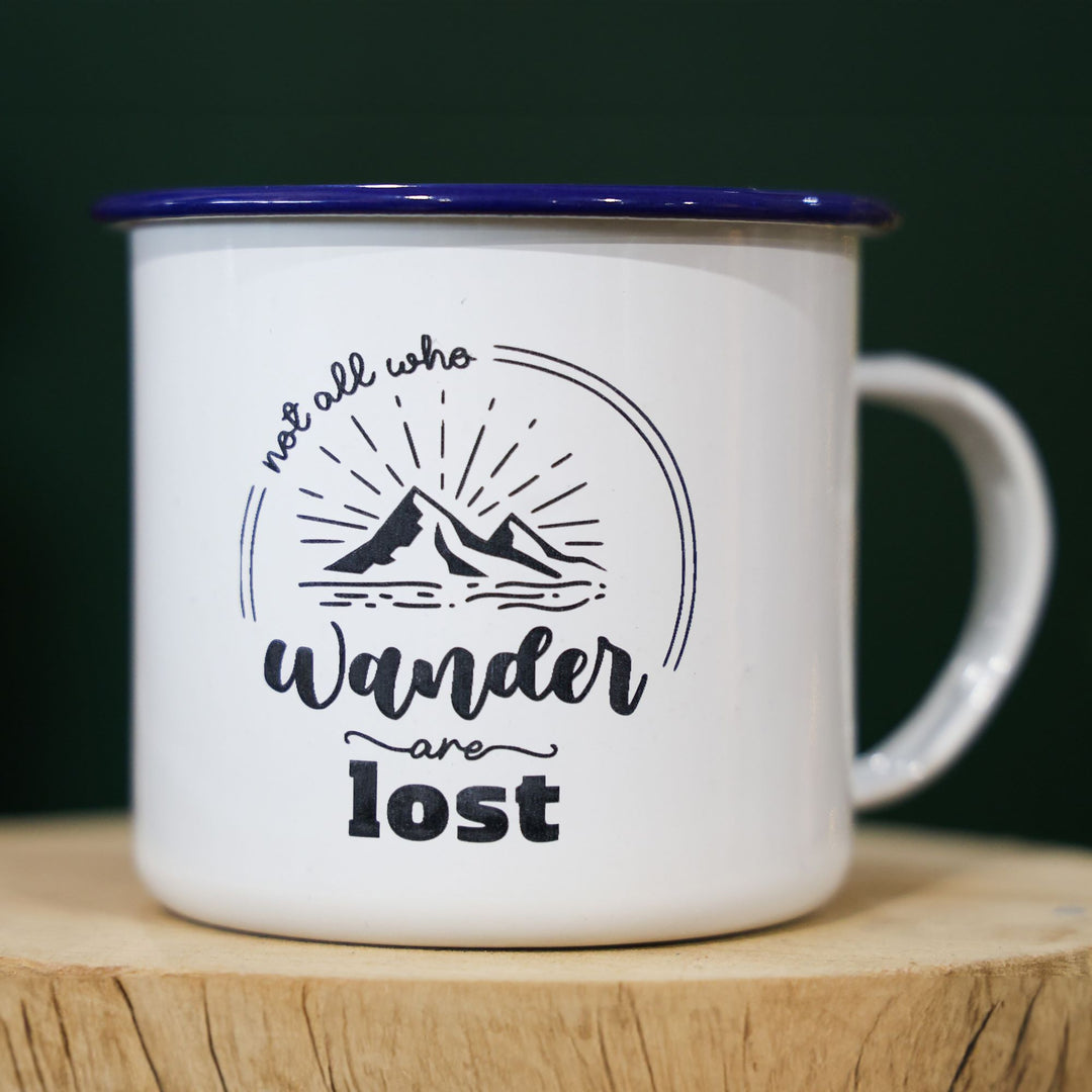 Extra Large Etched Wander Mug