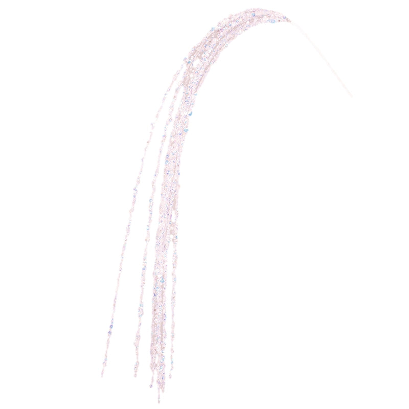 Iridescent Sequin Weeping Spray
