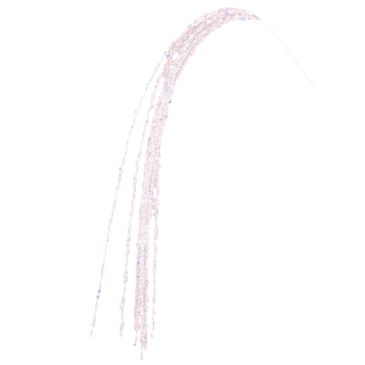 Iridescent Sequin Weeping Spray