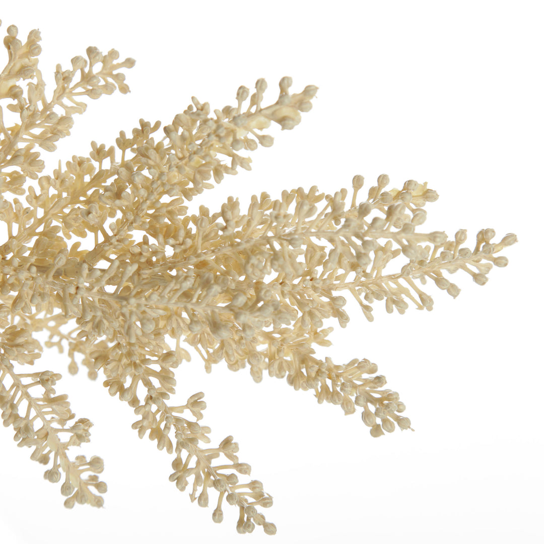 Ivory Faux Pampas Spray