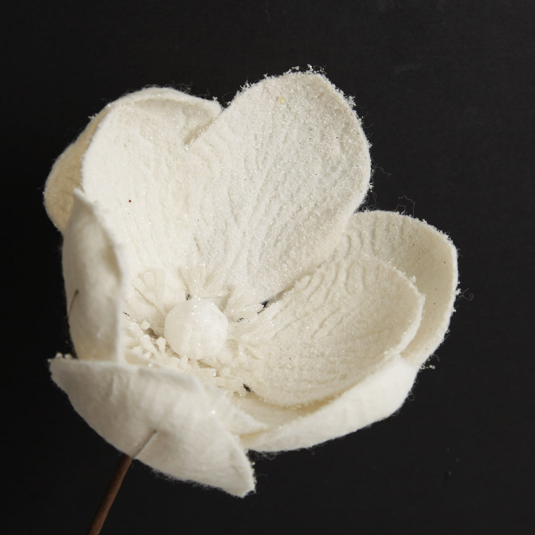 Ivory Magnolia Flower Stem