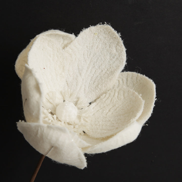 Ivory Magnolia Flower Stem