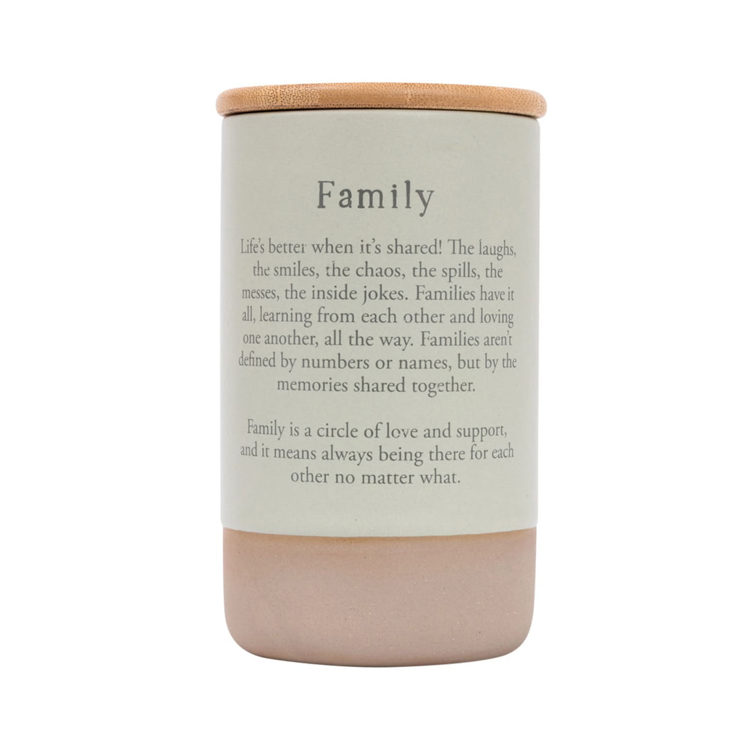 Jar of Family Memoires - Heartfelt