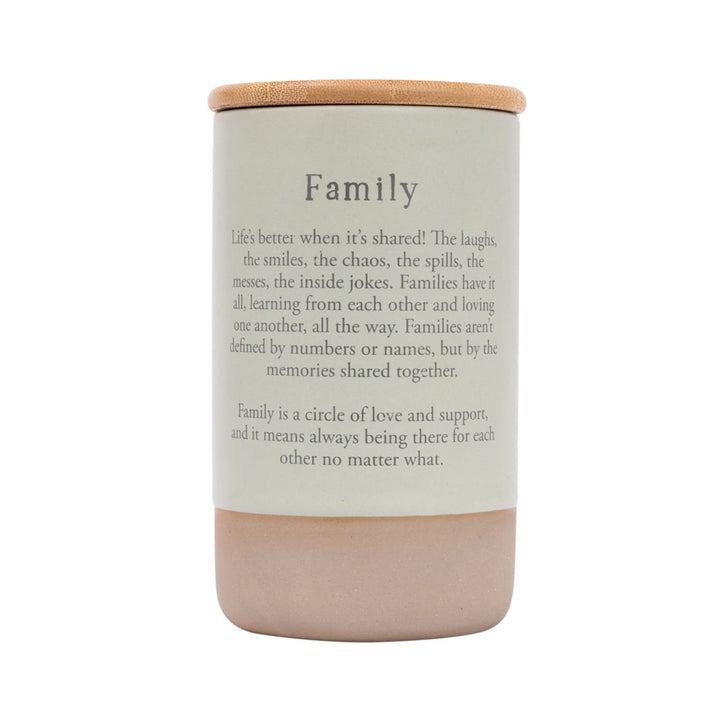 Jar of Family Memoires - Heartfelt
