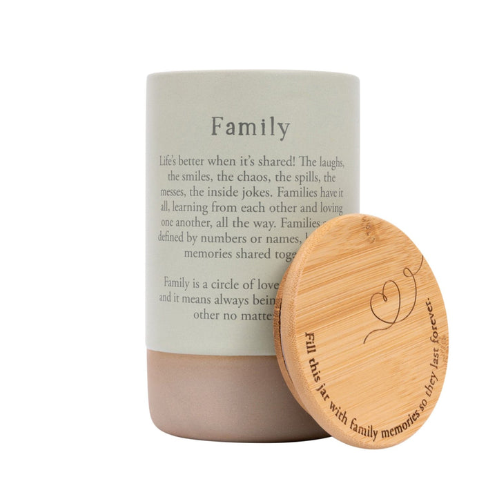 Jar of Family Memoires - Heartfelt