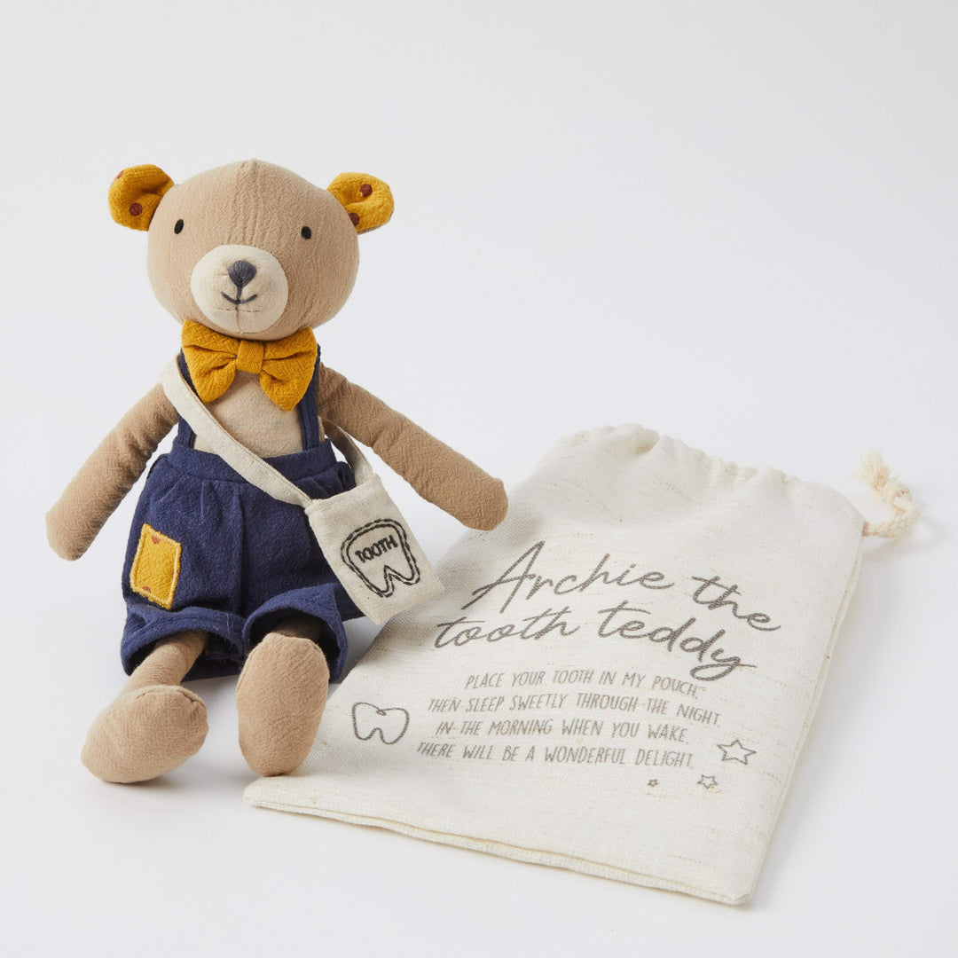 Archie the Tooth Teddy Plush Toy