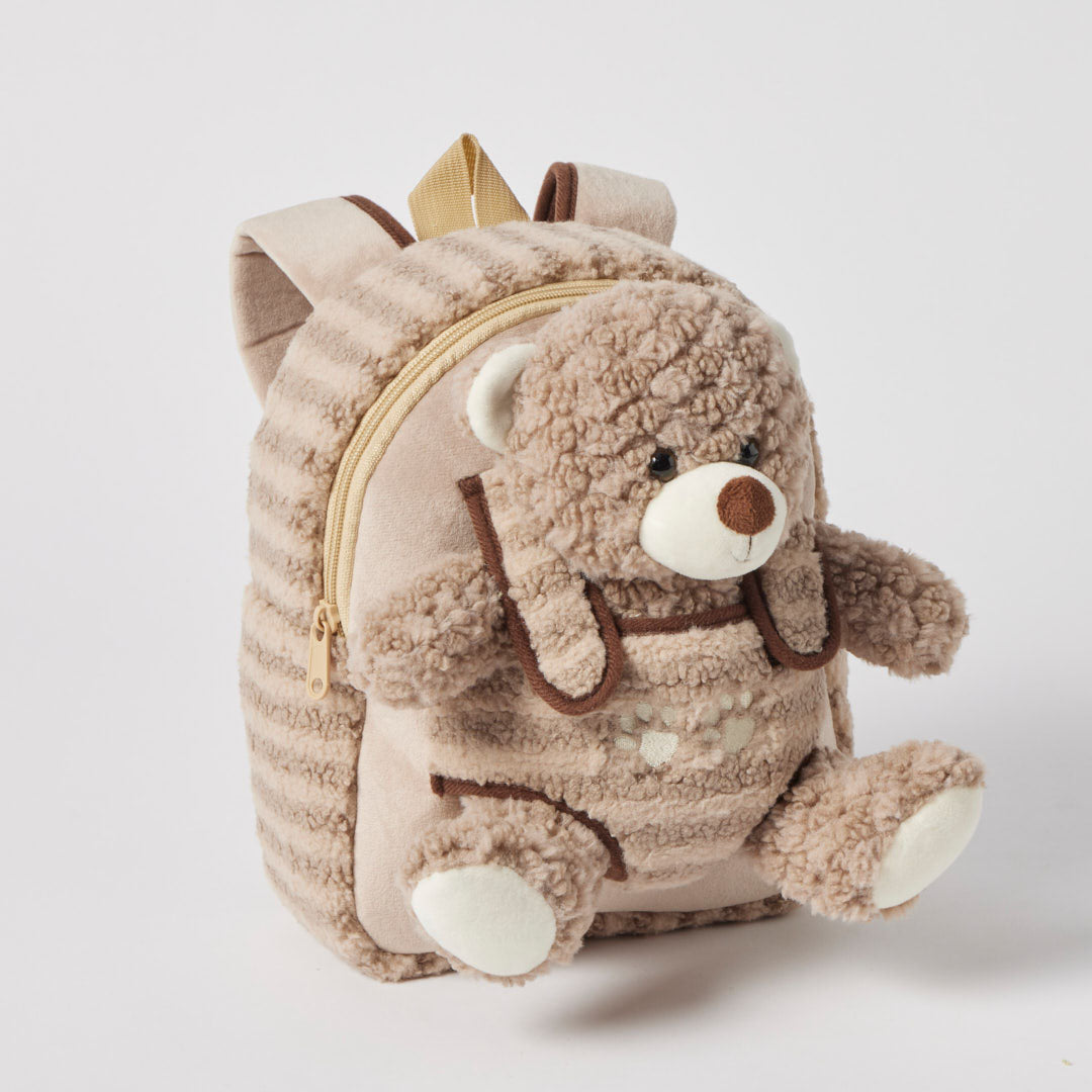Jiggle and Giggle Plush Bear Buddy Backpack