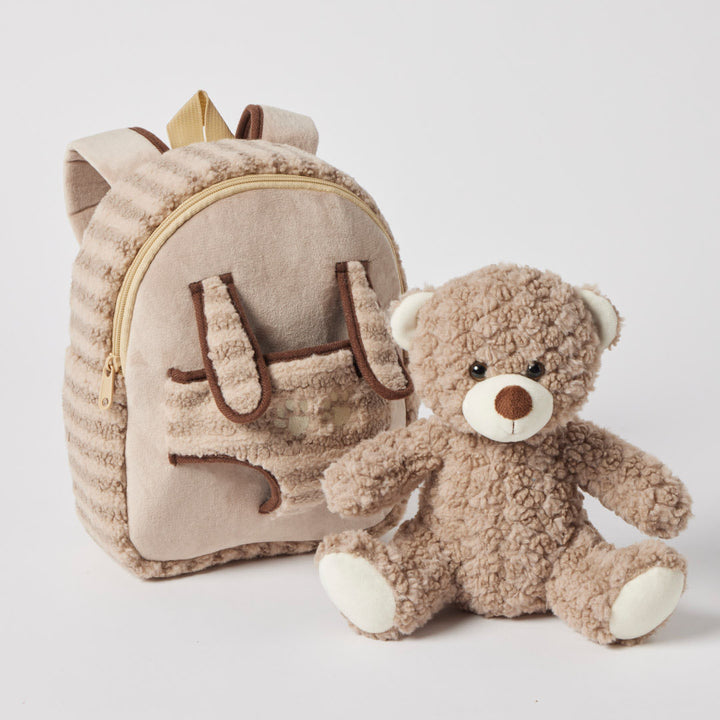 Jiggle and Giggle Plush Bear Buddy Backpack