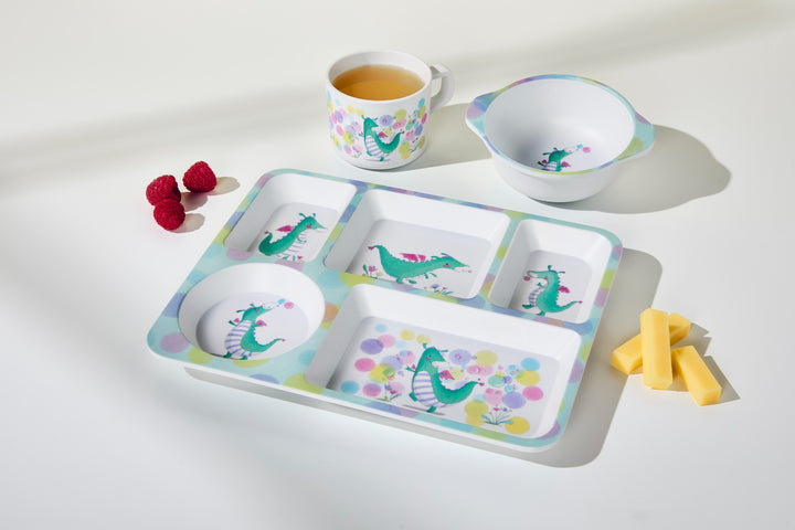 Maxwell &amp; Williams "Jedda Robaard Magical Tales" Dragon Melamine Dinner Set - 3 Piece