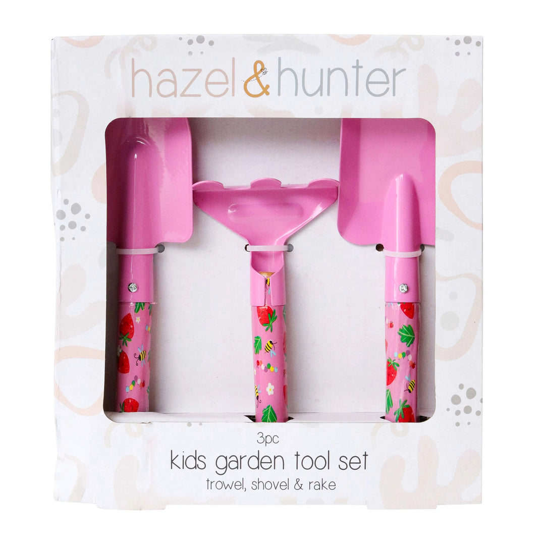 Hazel &amp; Hunter Kids Garden Tool Set - Strawberries