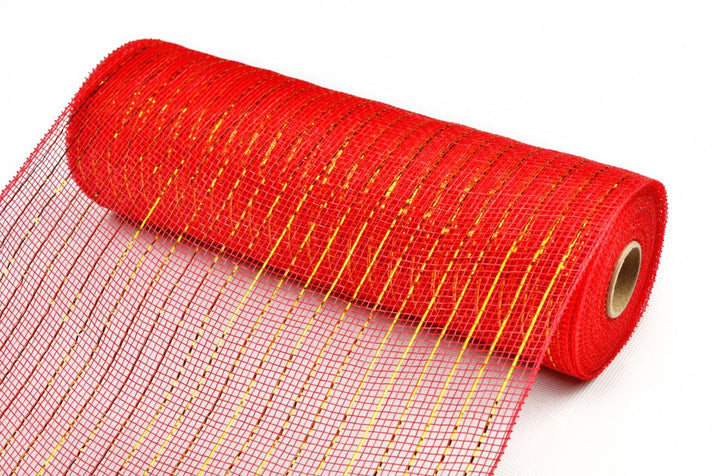 Metallic Red Decomesh Roll
