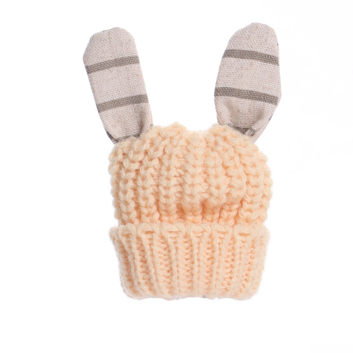 Natural Knitted Bunny Egg Warmer