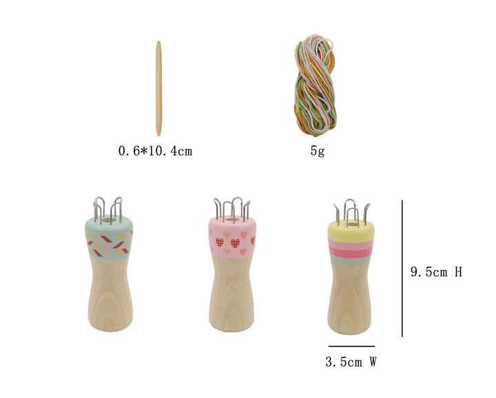 Knitting Dolls Wooden