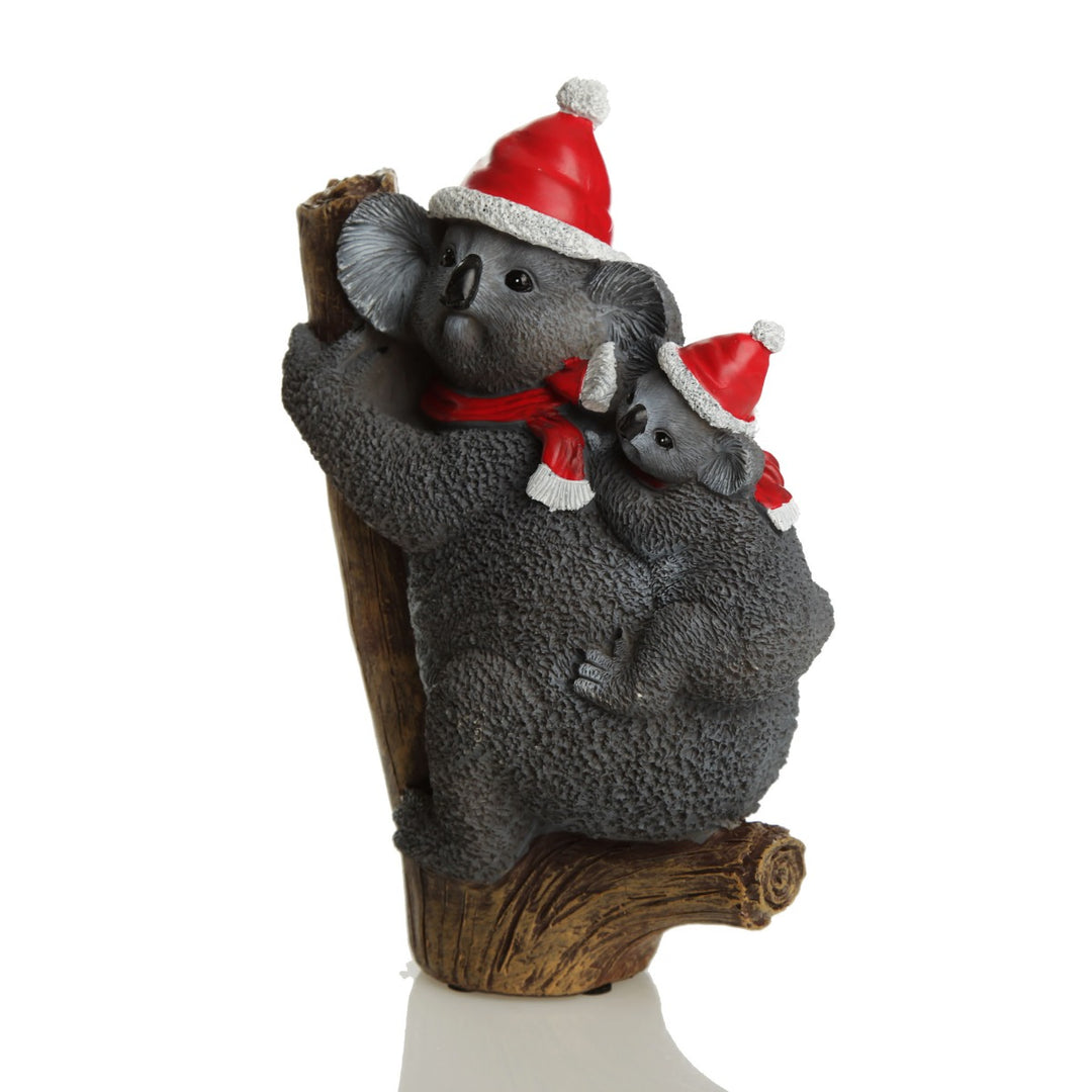 Koala and Joey Australiana Christmas Ornament Side detail