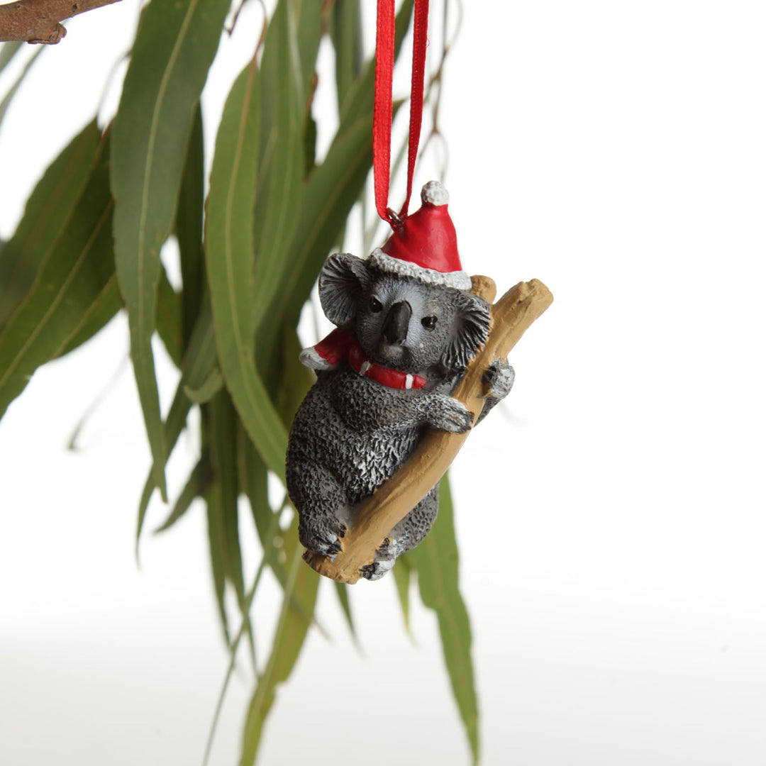 Koala Australiana Christmas Tree Decoration Hanging Detail