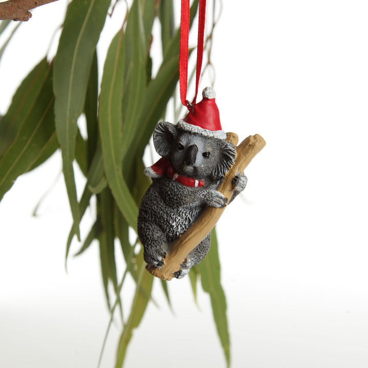 Koala Australiana Christmas Tree Decoration Hanging Detail