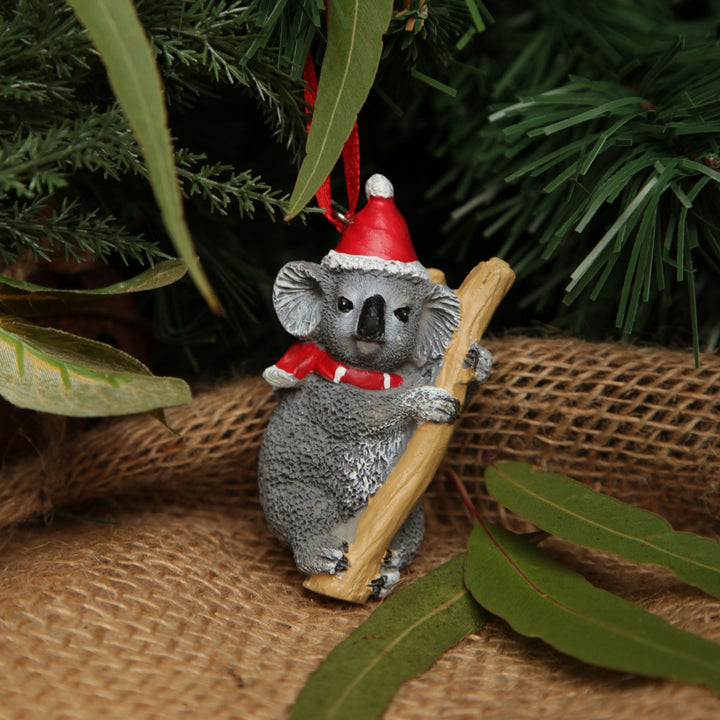 Koala Australiana Christmas Tree Decoration with backround detail 1