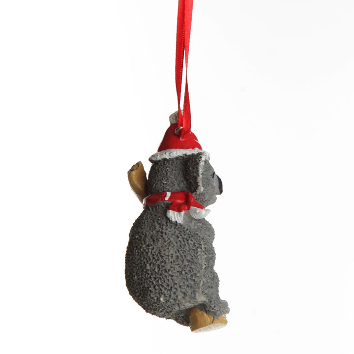 Koala Australiana Christmas Tree Decoration Back Detail