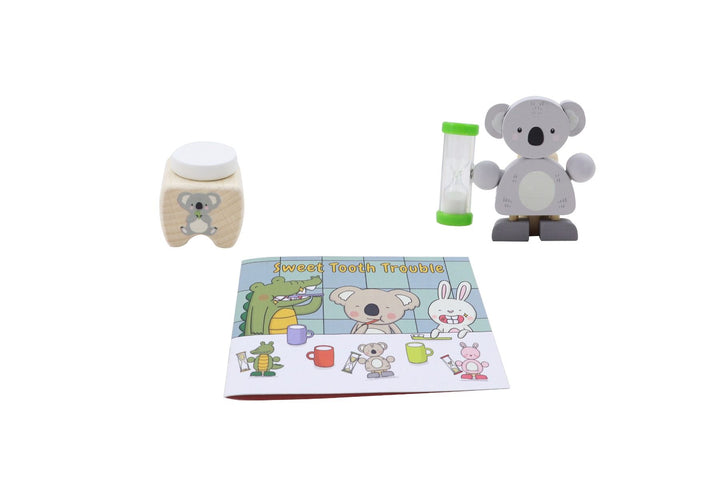 Koala Story Book Duo - Happy Teeth Wooden