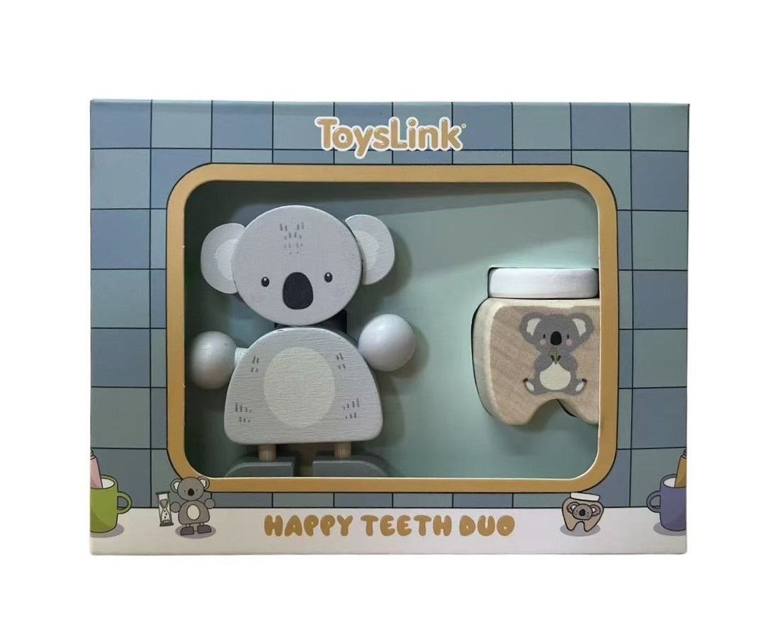 Koala Story Book Duo - Happy Teeth Wooden