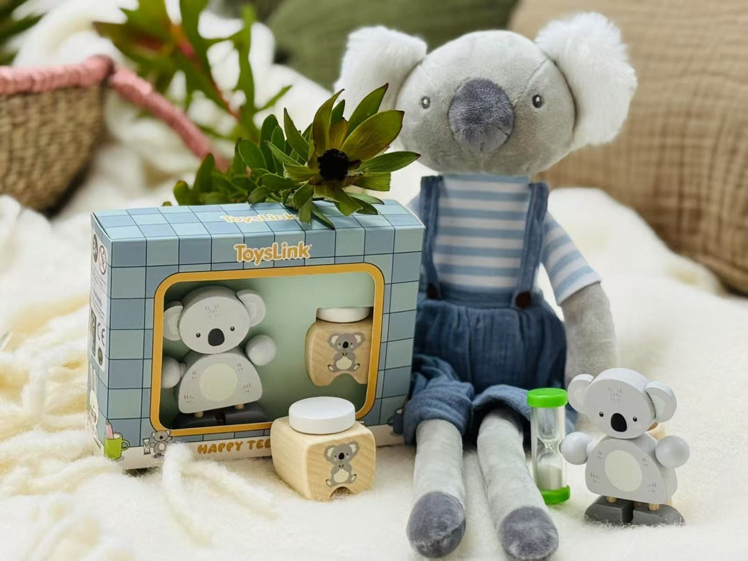 Koala Story Book Duo - Happy Teeth Wooden