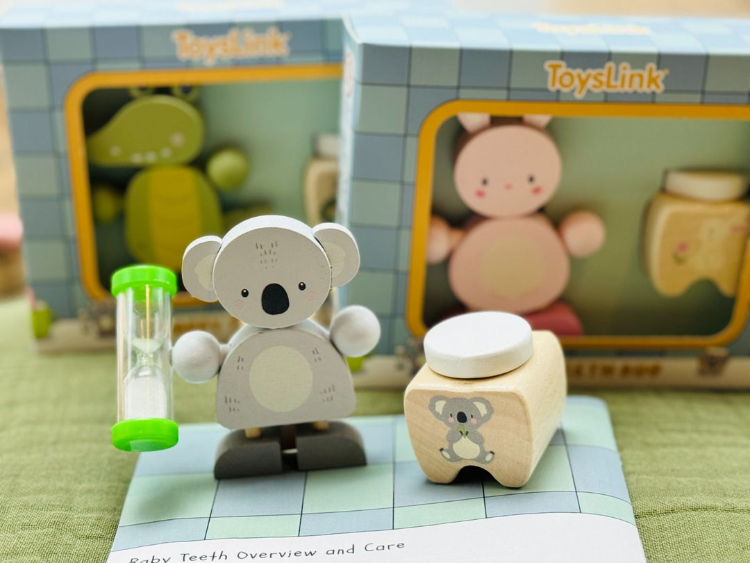 Koala Story Book Duo - Happy Teeth Wooden