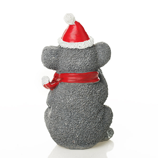 Koala Australiana Christmas Ornament - Back