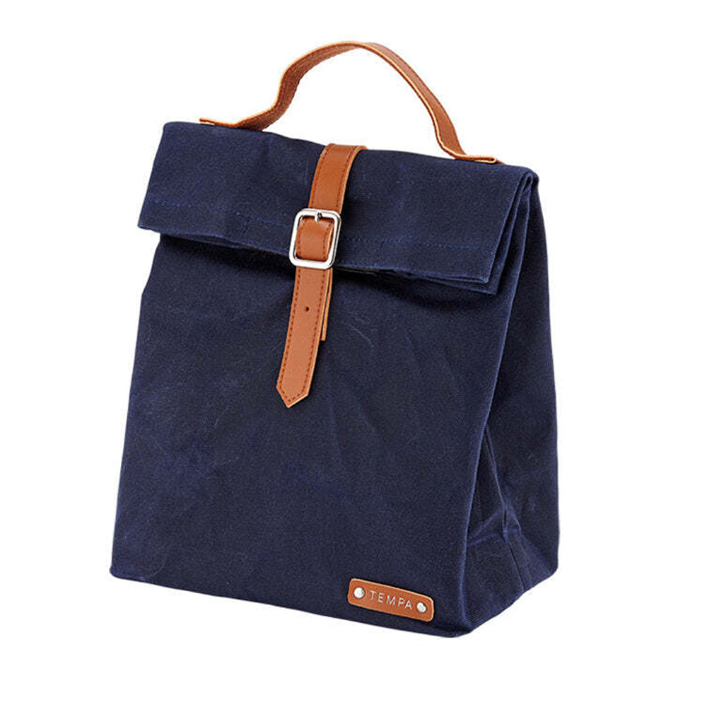 Ladelle Harley Buckle Insulated Navy Lunch Bag