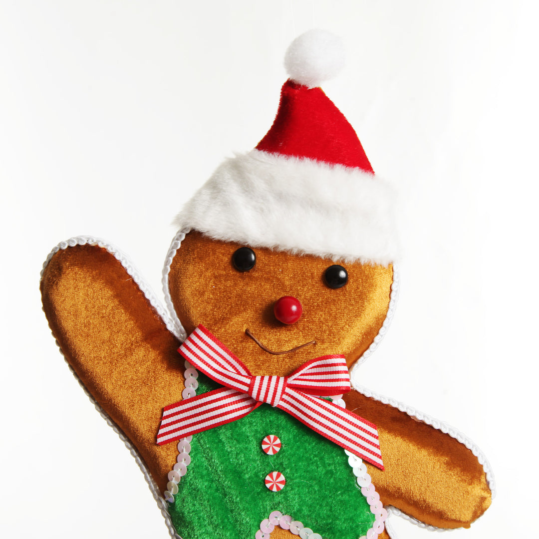 Large Gingerbread Boy Christmas Tree Decoration