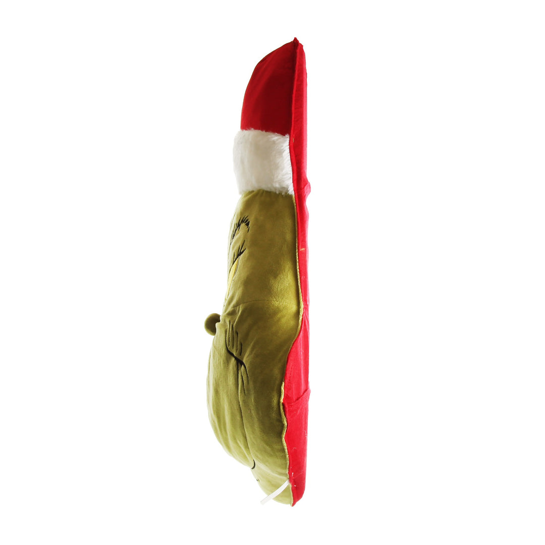 Large Grinch Head Christmas Wall Hanging