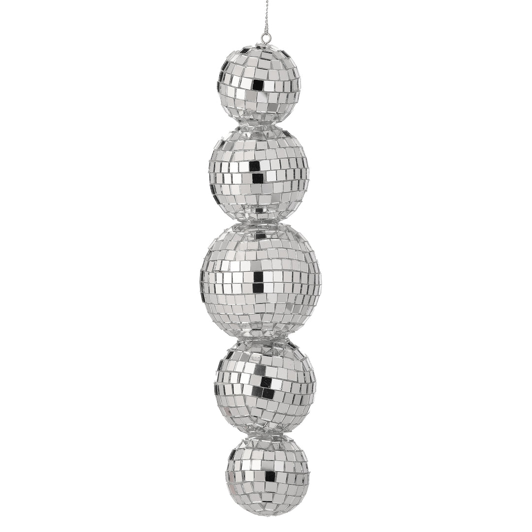 Mutli Disco Mirror Ball Tree Decoration 22cm