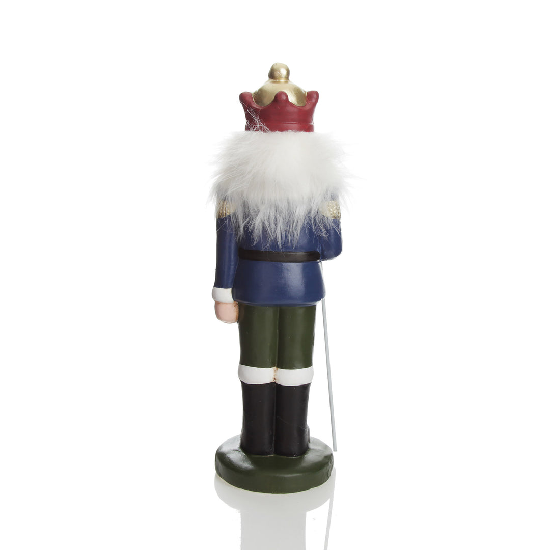 Large Blue Jacket Nutcracker Christmas Ornament