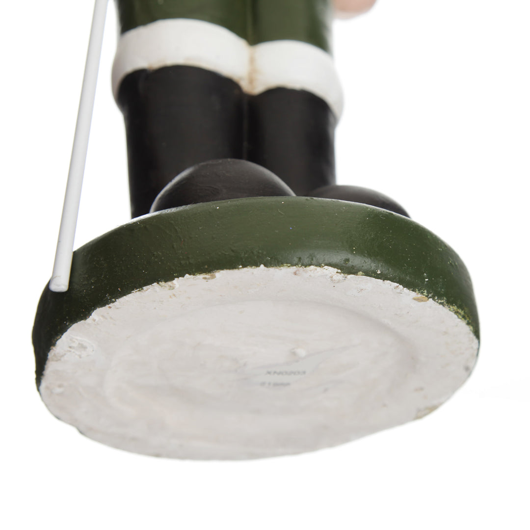 Large Blue Jacket Nutcracker Christmas Ornament